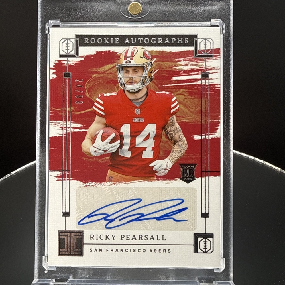 2024 Panini Impeccable - Rookie Autographs Ricky Pearsall #RA-RPL /99 (AU, RC) - Picture 4 of 4